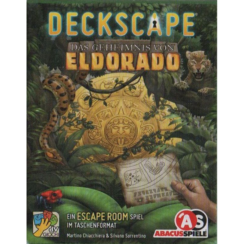 Deckscape – Eldorado Cover des Brettspiels 'Deckscape – Eldorado'